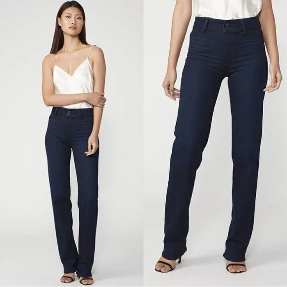 PAIGE Denim - Paige Blue Jeans Blake Moody Straight Leg High Waist  Size 27